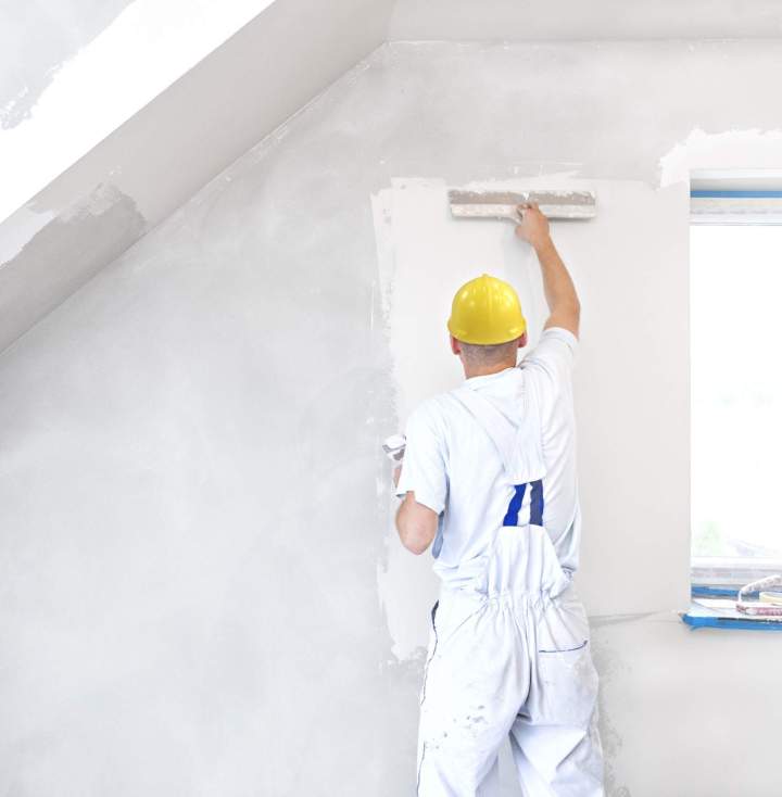 Préparation parfaite de vos murs avant peinture.